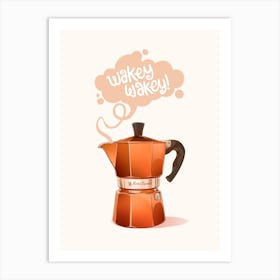 Moka Coffee Pot Art Print