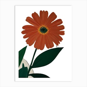 Gerbera Daisy Art Print