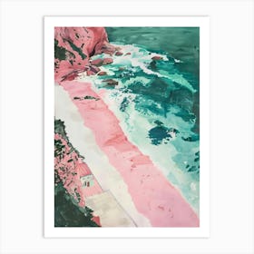 Pink Beach 9 Art Print