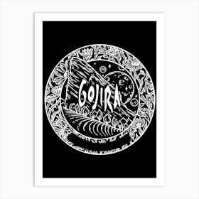 Gojira band music 2 Art Print