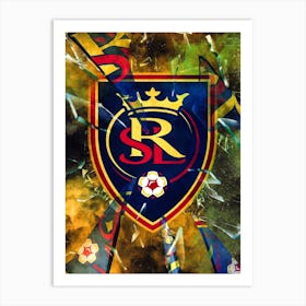 Real Salt Lake Art Print