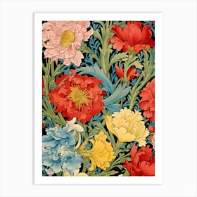 William Morris Flowers 3 Art Print