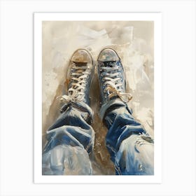 A Pair Of Jeans Art Print