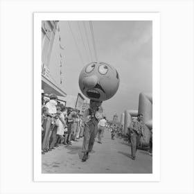 Untitled Photo, Possibly Related To Parade Of The Balloons, National Rice Festival, Crowley, Louisiana By Russell Art Print