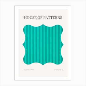 Stripes Pattern Poster 32 Art Print