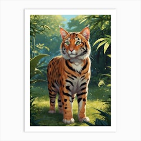 Bengal Tiger Art Print