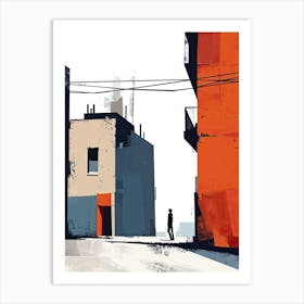 Modern Architecture Minimalist 7 Art Print