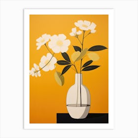 Flowers In A Vase 11 Art Print