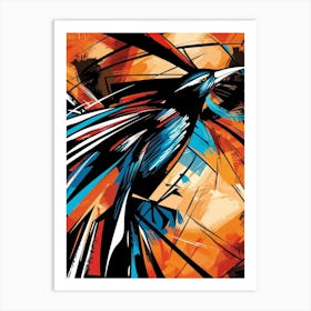 Abstract Of A Bird 1 Art Print