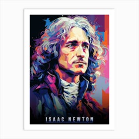 Isaac Newton 1 Art Print