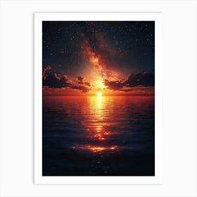 Night Sky 31 Art Print