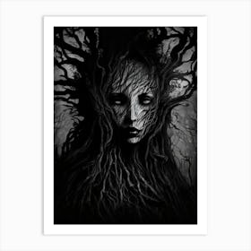 Tree Goddess Art Print