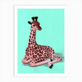 Giraffe Art Print