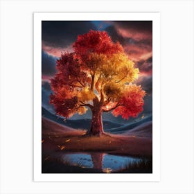 Autumn Tree 7 Art Print