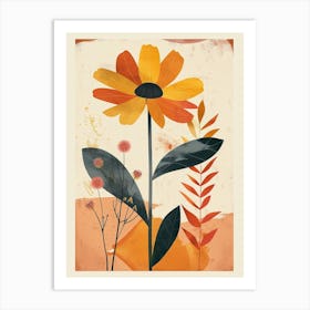 Namaqualand Daisy Groovy 9 Art Print