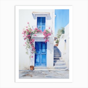 Blue Door 7 Art Print