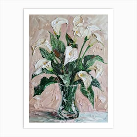 A World Of Flowers Calla Lily 1 Painting Art Print