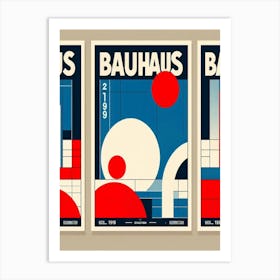 Bauhaus exhibition print 5 Art Print