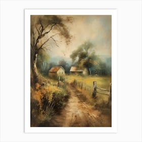 Vintage Oil Painting, Farmhouse Wall Decorations, Vintage Landscape, Printable Wall Art, Vintage Landscape Oil Painting.
3 Art Print