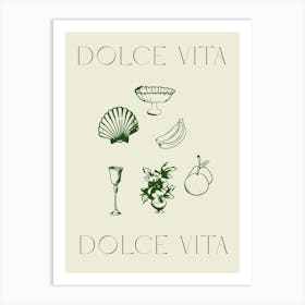 La Dolce Vita 1 Art Print