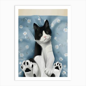 Paws And Petals Art Print