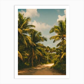 Tulum National Park 2 Mexico Vintage Poster Art Print