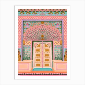 Lotus Gate  Art Print