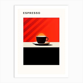 Espresso Coffee Art Print