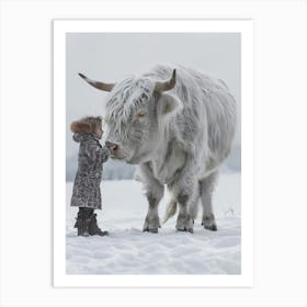 Highland Cow 3 Art Print