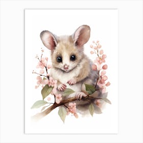 Adorable Chubby Common Brushtail Possum 3 Art Print