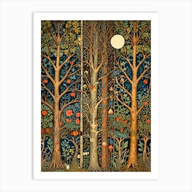 William Morris Tree Of Life 29 Art Print