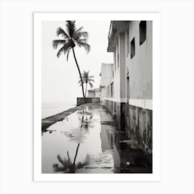 Puerto Rico, Black And White Analogue Photograph 3 Art Print