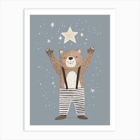 Teddy Bear Art Print