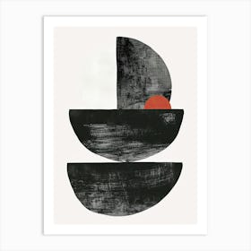 New York Stone Park Bauhaus Minimalist Art Print