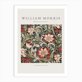 william morris floral pattern 2 Art Print