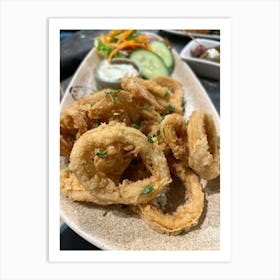 Onion Rings 1 Art Print