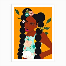 Afro-American Woman 1 Art Print