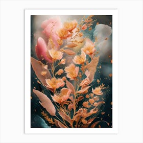 Flowers In The Sky Art Print