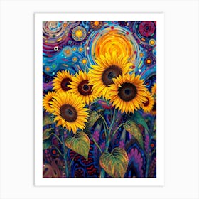 Sunflowers 4 Art Print