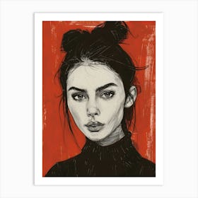 Contemporary Woman 5 Art Print