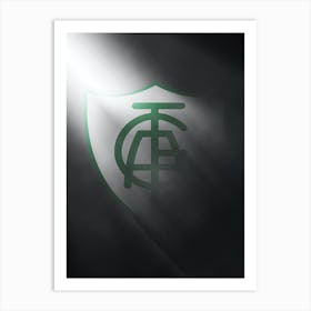 América Futebol Clube Brazil Football Art Print