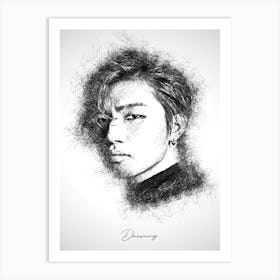 Daesung Big Bang Art Print