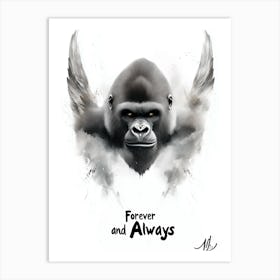 Forever And Always Art Print