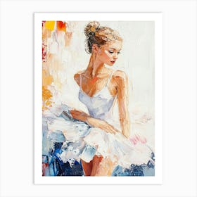 Little Pretty Ballerina Art Print