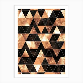 Abstract Geometric Pattern 3 Art Print