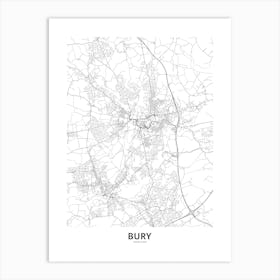 Bury Art Print