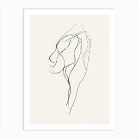 Woman'S Head 3 Art Print