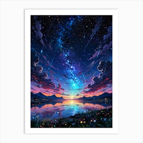 Sky Is Blue 1 Art Print