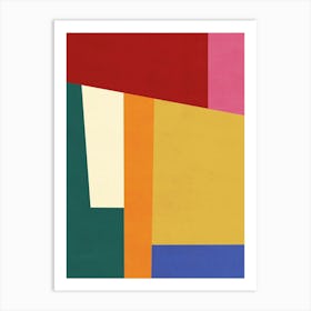 Abstract Shapes - 04 Art Print