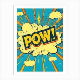 Pop Comic Art Print